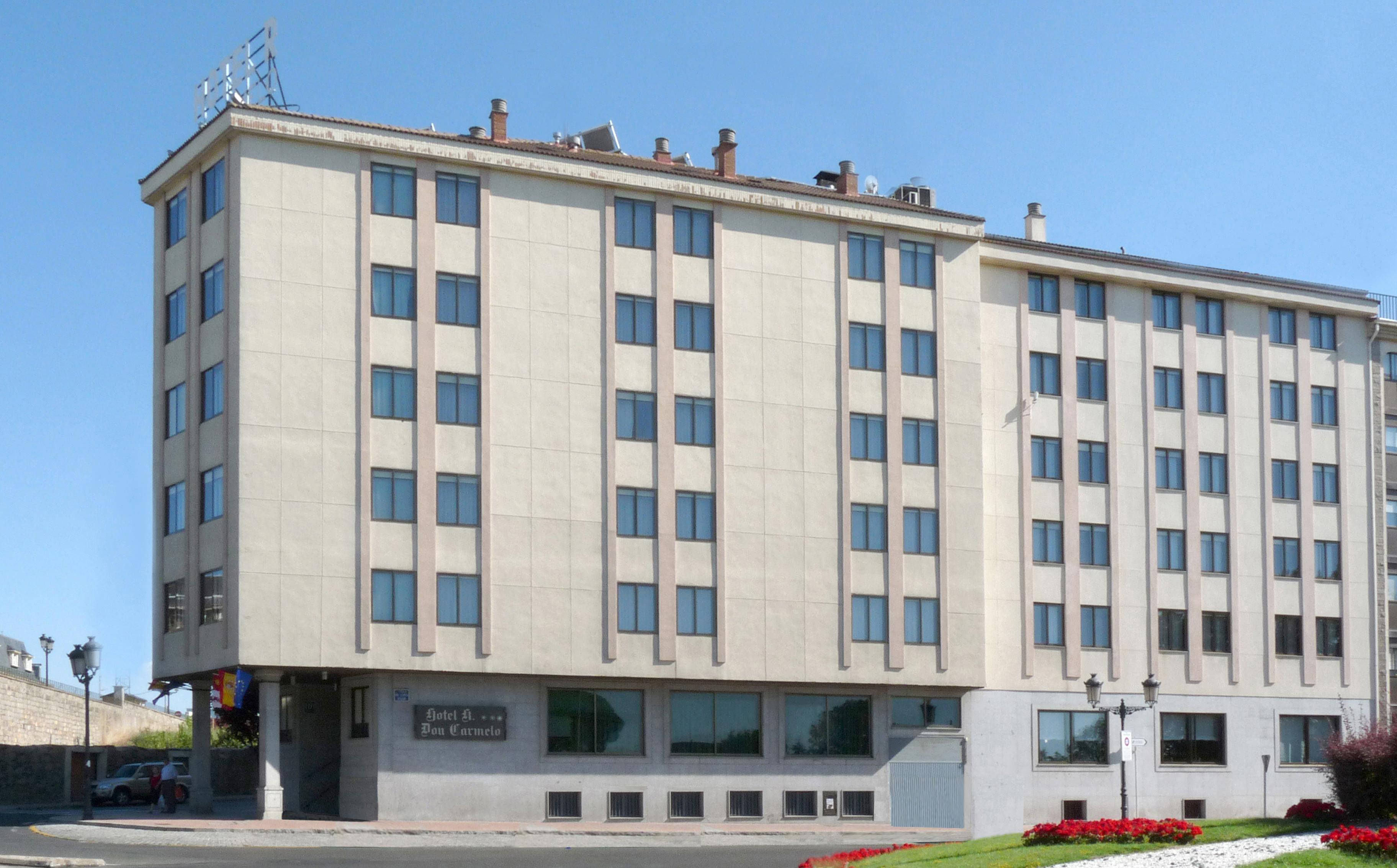 Hotel Don Carmelo Авила Экстерьер фото