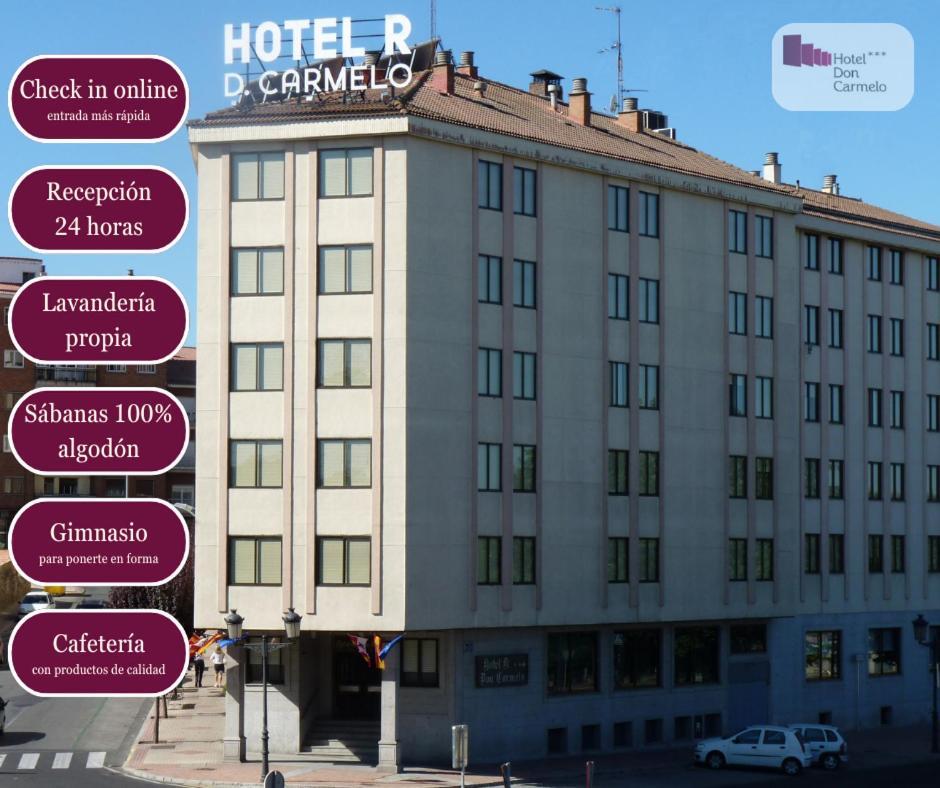 Hotel Don Carmelo Авила Экстерьер фото
